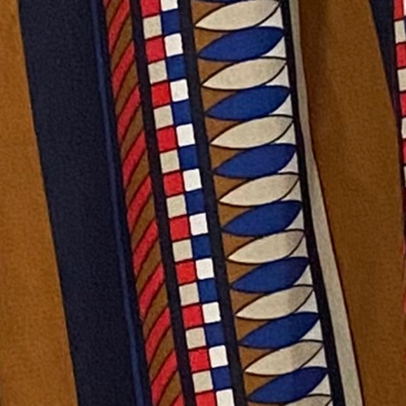 Print High Waisted Trousers - Picture 3 of 3